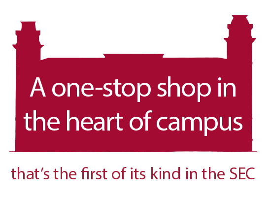 A one-stop shop in the heart of campus that's the first of its kind in the SEC